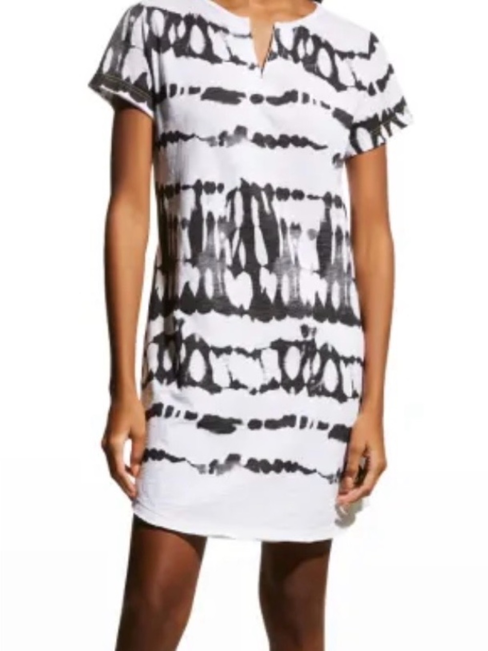 Lisa Todd Shake Up Contrast-Print T-Shirt Dress